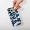 Voltuna Dėklas „Midnight Ocean Crest“ su MagSafe Apple iPhone 13-17 modeliams