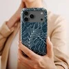 Voltuna Dėklas „Midnight Outline Foliage“ su MagSafe Apple iPhone 13-17 modeliams