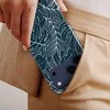 Voltuna Dėklas „Midnight Outline Foliage“ su MagSafe Apple iPhone 13-17 modeliams