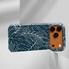 Voltuna Dėklas „Midnight Outline Foliage“ su MagSafe Apple iPhone 13-17 modeliams