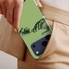 Voltuna Dėklas „Minimal Touch Žalias“ su MagSafe Apple iPhone 13-17 modeliams