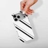 Voltuna Dėklas „Minimal Twin Stripes“ su MagSafe Apple iPhone 13-17 modeliams