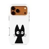 Voltuna Dėklas „Minimalist Juodas Cat Pop“ su MagSafe Apple iPhone 13-17 modeliams