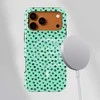 Voltuna Dėklas „Mint Polka Pop“ su MagSafe Apple iPhone 13-17 modeliams