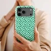 Voltuna Dėklas „Mint Polka Pop“ su MagSafe Apple iPhone 13-17 modeliams