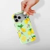 Voltuna Dėklas „Minty Lemon Garden“ su MagSafe Apple iPhone 13-17 modeliams