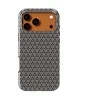 Voltuna Dėklas „Mocha Geometric Web“ su MagSafe Apple iPhone 13-17 modeliams