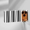Voltuna Dėklas „Monochrome Bars“ su MagSafe Apple iPhone 13-17 modeliams