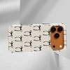 Voltuna Dėklas „Monochrome Bow Repeat“ su MagSafe Apple iPhone 13-17 modeliams