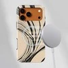 Voltuna Dėklas „Monochrome Currents“ su MagSafe Apple iPhone 13-17 modeliams