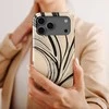 Voltuna Dėklas „Monochrome Currents“ su MagSafe Apple iPhone 13-17 modeliams