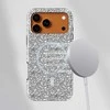 Voltuna Dėklas „Monochrome Static Noise“ su MagSafe Apple iPhone 13-17 modeliams