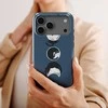 Voltuna Dėklas „Moonlit Feline Phases“ su MagSafe Apple iPhone 13-17 modeliams