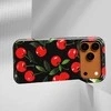 Voltuna Dėklas „Naktinis Vyšnių Švytėjimas“ su MagSafe Apple iPhone 13-17 modeliams
