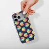 Voltuna Dėklas „Neon Bloom Garden“ su MagSafe Apple iPhone 13-17 modeliams