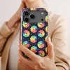 Voltuna Dėklas „Neon Bloom Garden“ su MagSafe Apple iPhone 13-17 modeliams