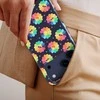 Voltuna Dėklas „Neon Bloom Garden“ su MagSafe Apple iPhone 13-17 modeliams