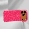Voltuna Dėklas „Neon Heart Scribbles“ su MagSafe Apple iPhone 13-17 modeliams