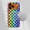 Voltuna Dėklas „Neon Night Matrix“ su MagSafe Apple iPhone 13-17 modeliams