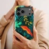 Voltuna Dėklas „Neon Rainforest Vibe“ su MagSafe Apple iPhone 13-17 modeliams