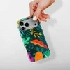 Voltuna Dėklas „Neon Rainforest Vibe“ su MagSafe Apple iPhone 13-17 modeliams