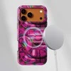 Voltuna Dėklas „Neon Snake Glitch“ su MagSafe Apple iPhone 13-17 modeliams