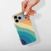 Voltuna Dėklas „Ocean Flow Layers“ su MagSafe Apple iPhone 13-17 modeliams