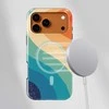 Voltuna Dėklas „Ocean Flow Layers“ su MagSafe Apple iPhone 13-17 modeliams