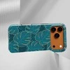 Voltuna Dėklas „Ocean Teal Monstera“ su MagSafe Apple iPhone 13-17 modeliams