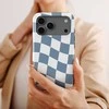 Voltuna Dėklas „Ocean Twist Check“ su MagSafe Apple iPhone 13-17 modeliams