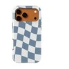 Voltuna Dėklas „Ocean Twist Check“ su MagSafe Apple iPhone 13-17 modeliams