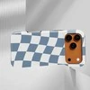 Voltuna Dėklas „Ocean Twist Check“ su MagSafe Apple iPhone 13-17 modeliams