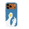 Voltuna Dėklas „Okay Goose Gesture“ su MagSafe Apple iPhone 13-17 modeliams