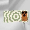 Voltuna Dėklas „Olive Bloom Ripple“ su MagSafe Apple iPhone 13-17 modeliams