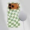 Voltuna Dėklas „Olive Ripple Flow“ su MagSafe Apple iPhone 13-17 modeliams