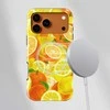 Voltuna Dėklas „Oranžinis Lemon Fusion“ su MagSafe Apple iPhone 13-17 modeliams