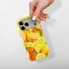 Voltuna Dėklas „Oranžinis Lemon Fusion“ su MagSafe Apple iPhone 13-17 modeliams