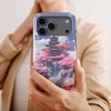 Voltuna Dėklas „Pagoda Sakura Skies“ su MagSafe Apple iPhone 13-17 modeliams