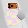 Voltuna Dėklas „Pastel Ripple Glow“ su MagSafe Apple iPhone 13-17 modeliams