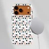 Voltuna Dėklas „Pastel Triangle Grid“ su MagSafe Apple iPhone 13-17 modeliams