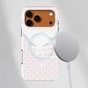Voltuna Dėklas „Pearled Heart Glow“ su MagSafe Apple iPhone 13-17 modeliams