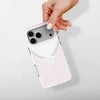 Voltuna Dėklas „Pearled Heart Glow“ su MagSafe Apple iPhone 13-17 modeliams