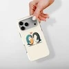 Voltuna Dėklas „Penguin Lovebirds“ su MagSafe Apple iPhone 13-17 modeliams