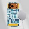 Voltuna Dėklas „Pixel Block Mosaic“ su MagSafe Apple iPhone 13-17 modeliams