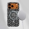 Voltuna Dėklas „Pixel Grid Harmony“ su MagSafe Apple iPhone 13-17 modeliams