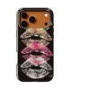 Voltuna Dėklas „Pop Art Lips Stack“ su MagSafe Apple iPhone 13-17 modeliams