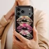 Voltuna Dėklas „Pop Art Lips Stack“ su MagSafe Apple iPhone 13-17 modeliams