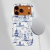 Voltuna Dėklas „Porcelain Pagoda Waves“ su MagSafe Apple iPhone 13-17 modeliams