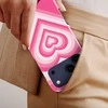 Voltuna Dėklas „Radiant Rožinė Heart Glow“ su MagSafe Apple iPhone 13-17 modeliams