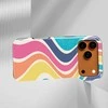 Voltuna Dėklas „Rainbow Groove“ su MagSafe Apple iPhone 13-17 modeliams
